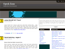 Tablet Screenshot of oprekzone.com